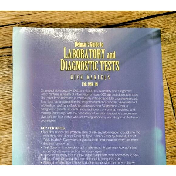 Delmars Guide Laboratory Diagnostic Tests - Rick Daniels Textbook Nursing School - Picture 5 of 13